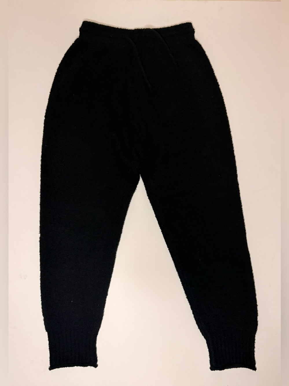 Nike Phoenix Cozy Knit Boucle Oversized Black Joggers
